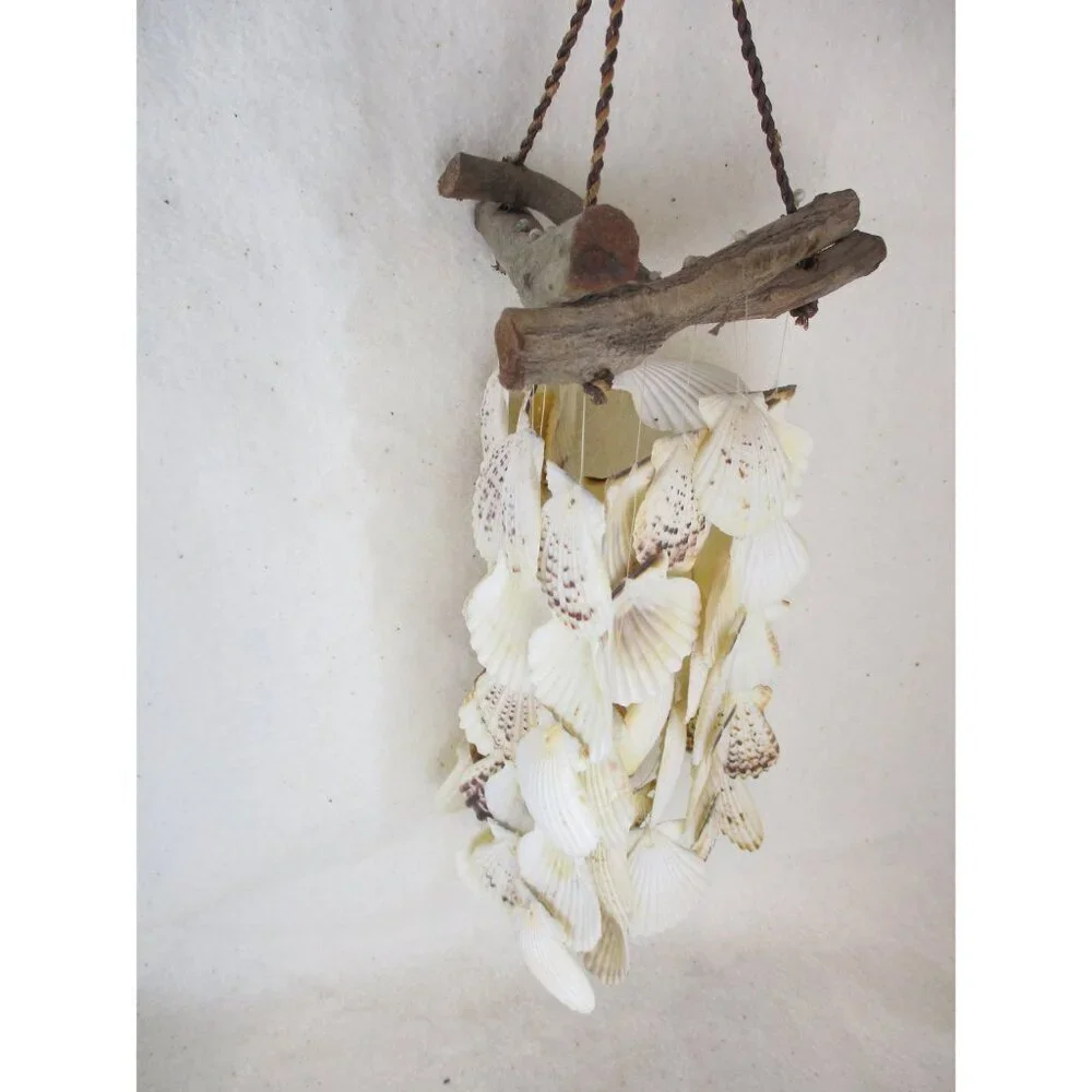 Wind Chime, Hand‎ Crafted Windchime, Sea scape, Nature, Nautical sea shells